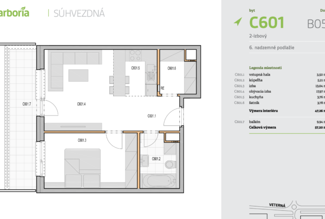 2-izbový byt S_C601_BD5
